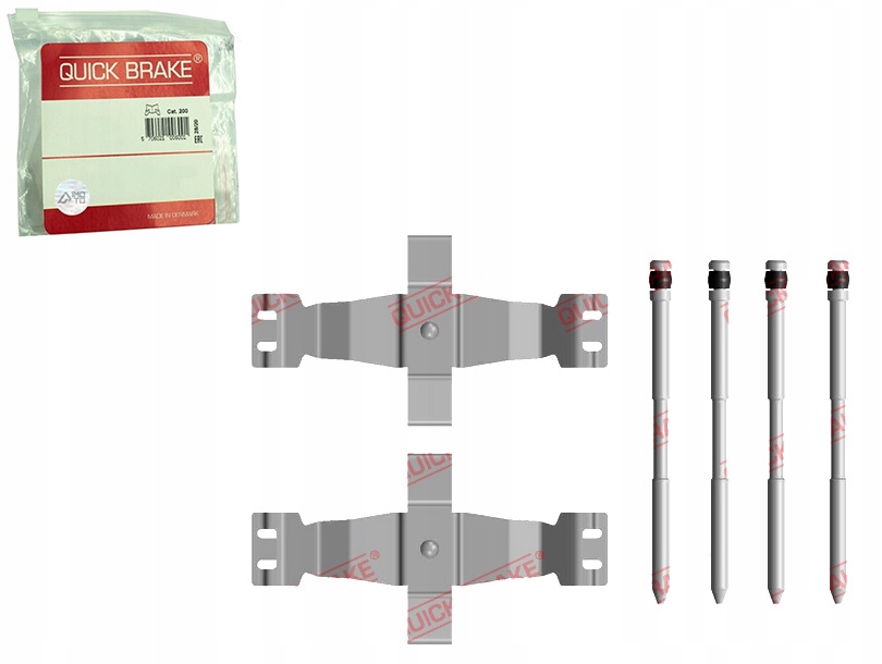 фото №1, Набор монтажный тормозных колодок перед volvo s60 iii tesla model 3 model y