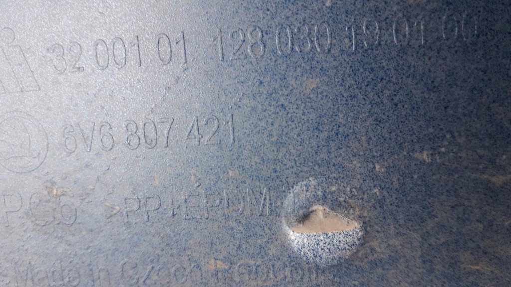 фото №11, Бампер skoda fabia iii hb 6v6 14- pdcx3