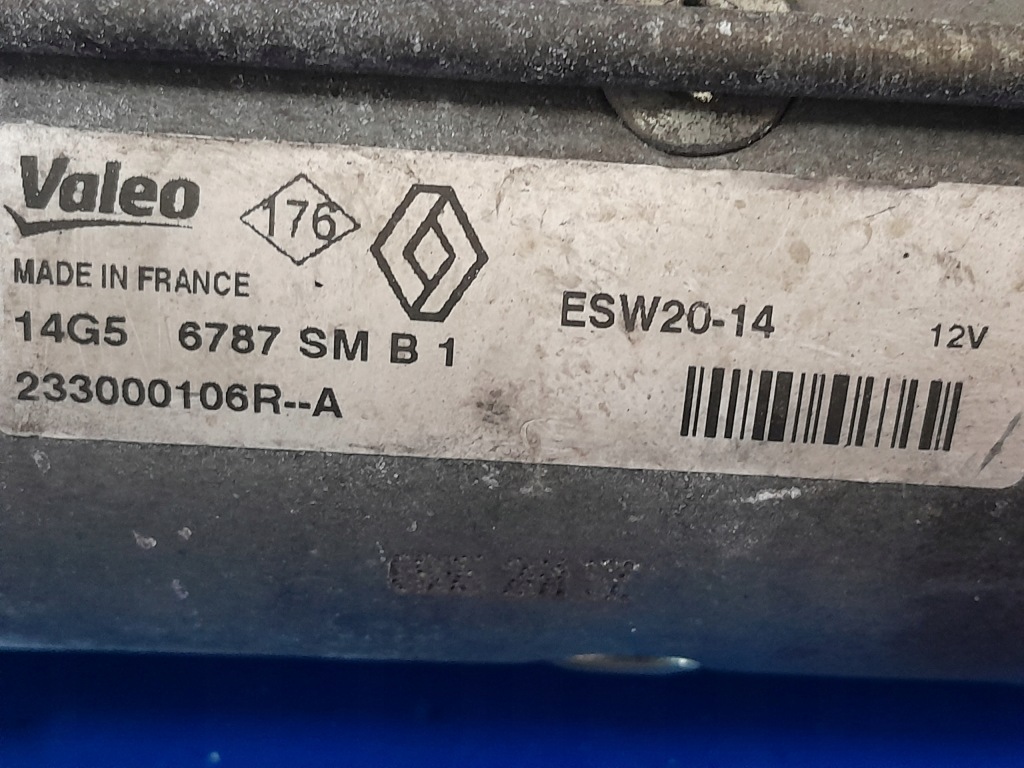 фото №2, Стартер 233000106r renault trafic iii 1.6 dci r9md450