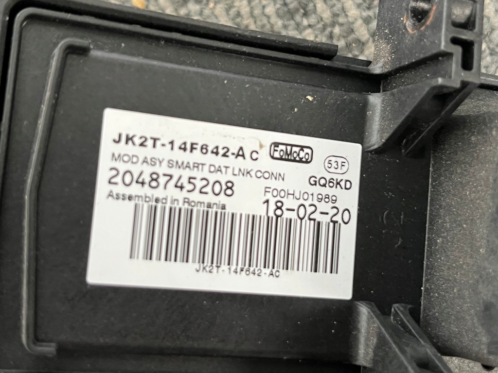 фото №9, Ford transit custom mk8 lift 2019r модуль блок управления разъём obd оригинал