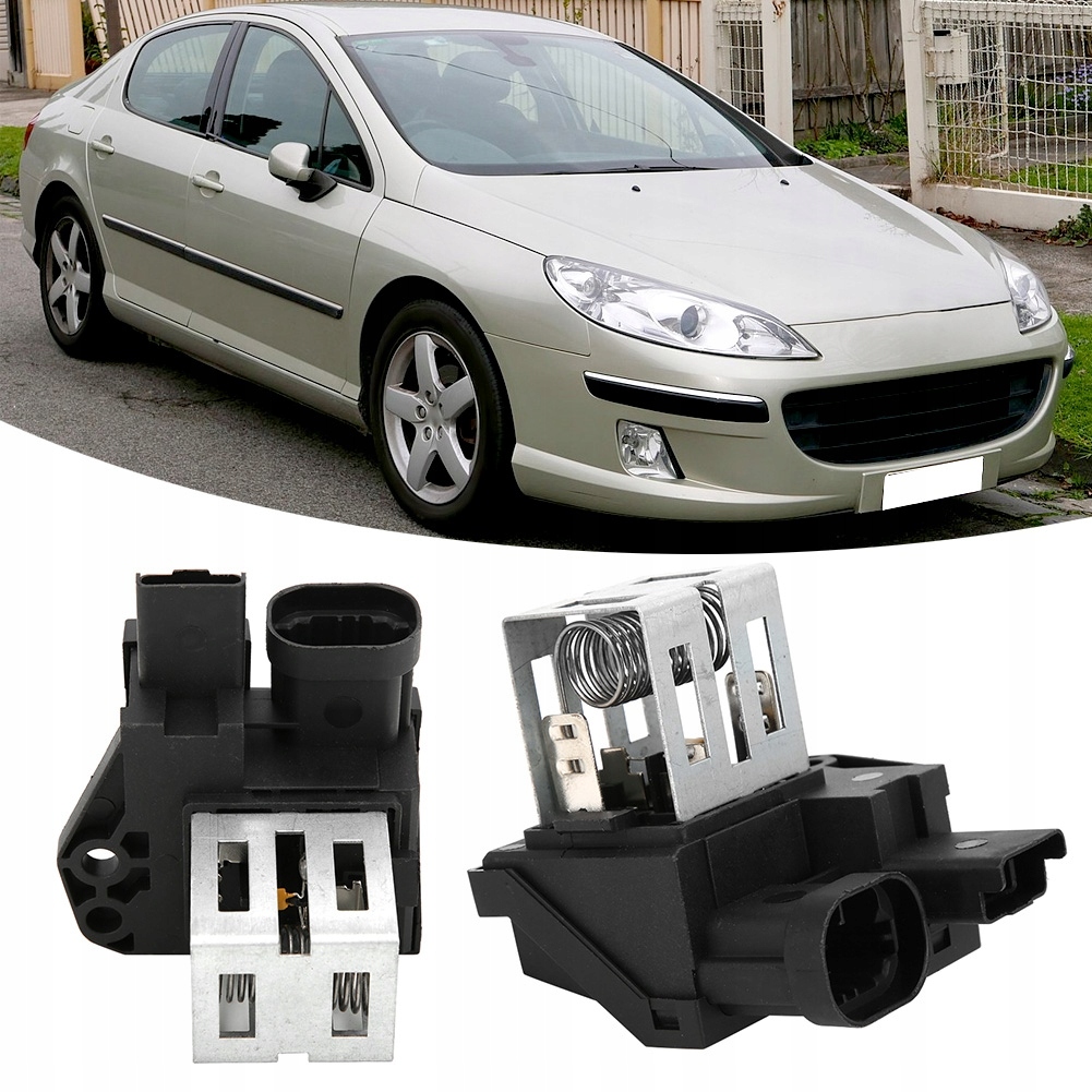 фото №6, Резистор реле двигуна вентилятора радіатора 9662872380 замінник