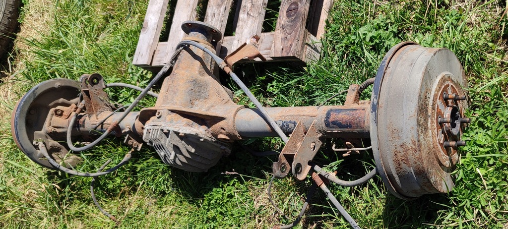 фото №5, Nissan navara d40 lift 15r 2,5 dci 190km міст балка підвіска задня