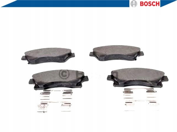 фото №3, Bosch гальмівні колодки гальмівні chevrolet aveo хетчбек 1.