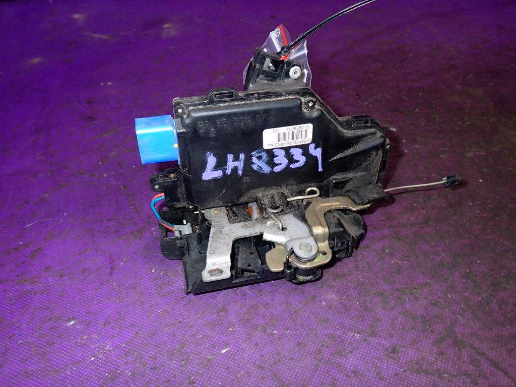 фото №1, Seat toledo iii hb 5d 04-10 замок задняя левый 7 pin 7l0839015