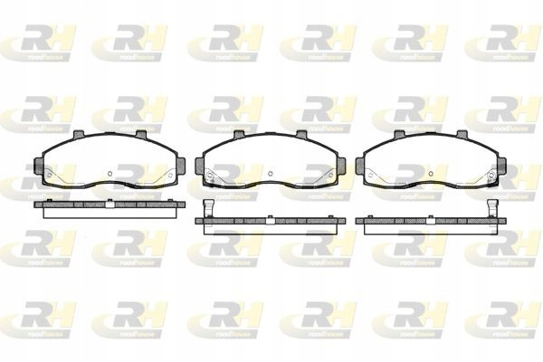 фото №1, Тормозные колодки тормозной. kia pregio 2,7d -99 / - gdb3263 - 0k72a3328z