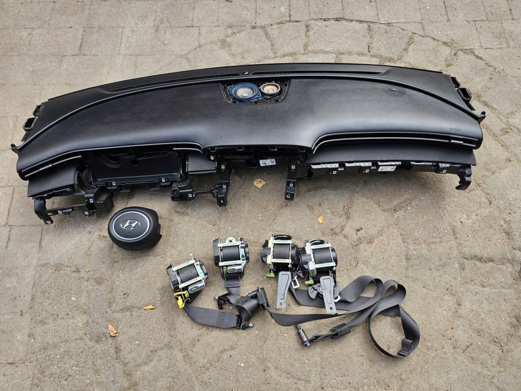 фото №1, Консоль подушка безопасности ремни комплект hyundai tucson iv