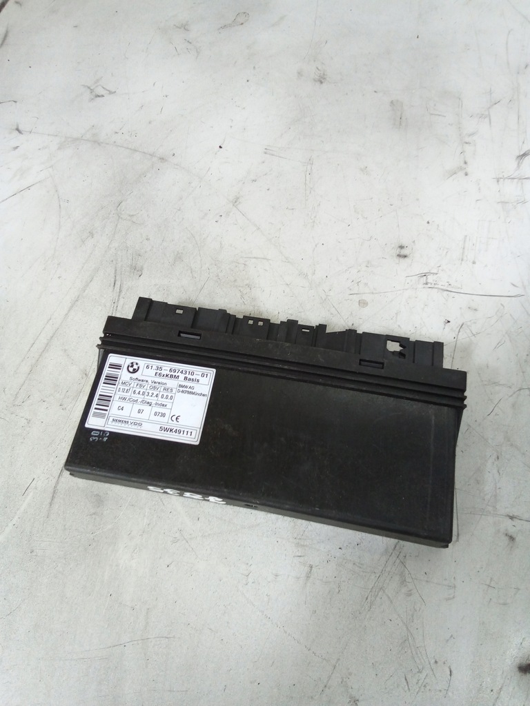 фото №1, J835 модуль комфорту bmw e60 6974310
