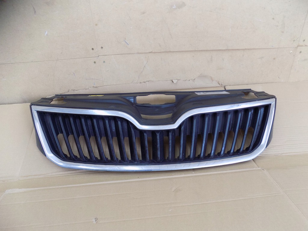 фото №1, Решётка радиатора решётка радиатора skoda rapid перед передняя 5ja853668 оригинал europa