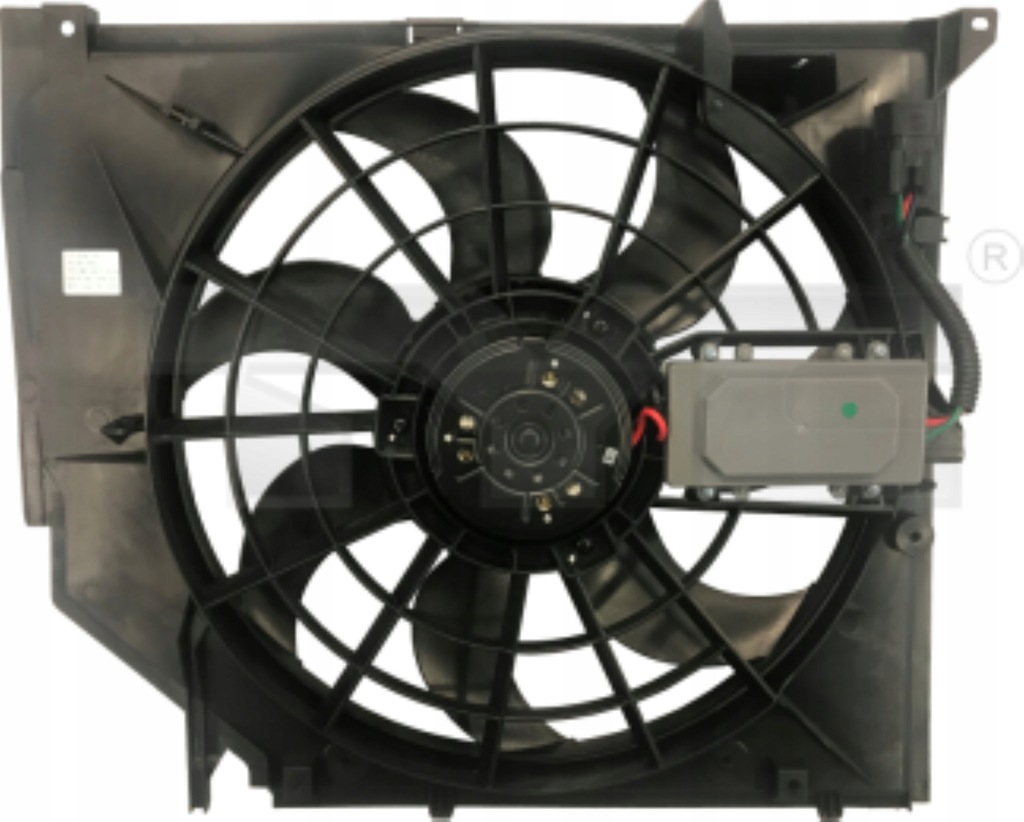 фото №13, Вентилятор радіатора tyc 64546919057 64546921395 6