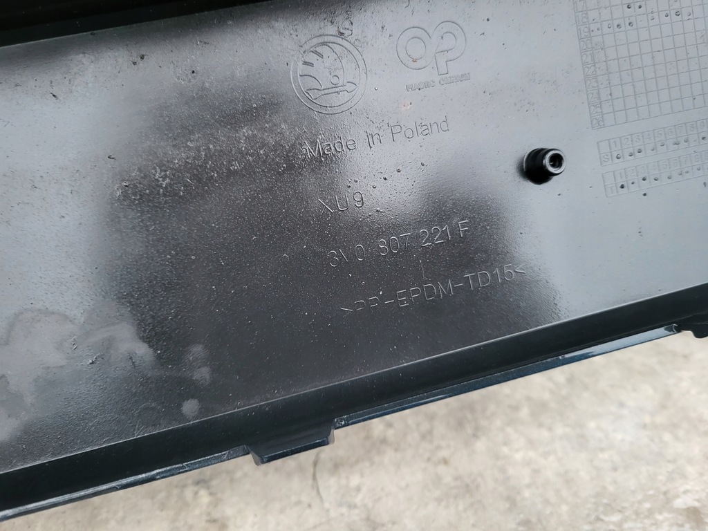 фото №9, Skoda superb iii 3 lift бампер перед передний 3v0807221f