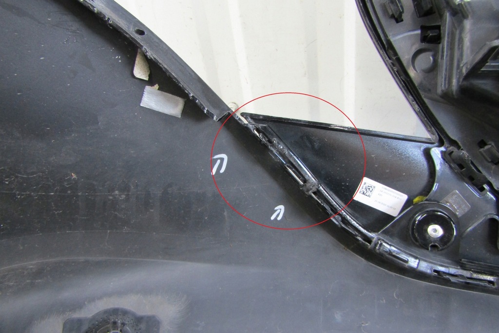 фото №11, Бампер перед передний mercedes eqc amg 293 19-