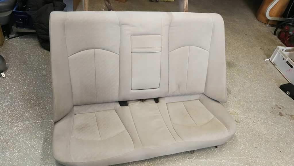 фото №8, Mercedes w211 задняя заднее сиденье sedan велюр classic