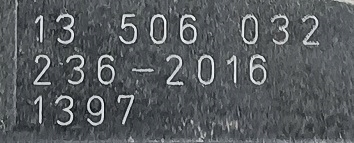 фото №2, Opel astra k v 16 r ручка дверь левая задняя