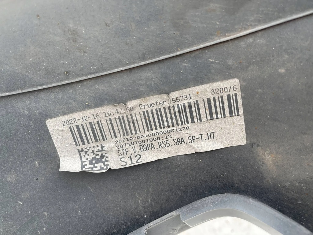 фото №15, Бампер audi rs5 8w6 8w6807437ah перед передній