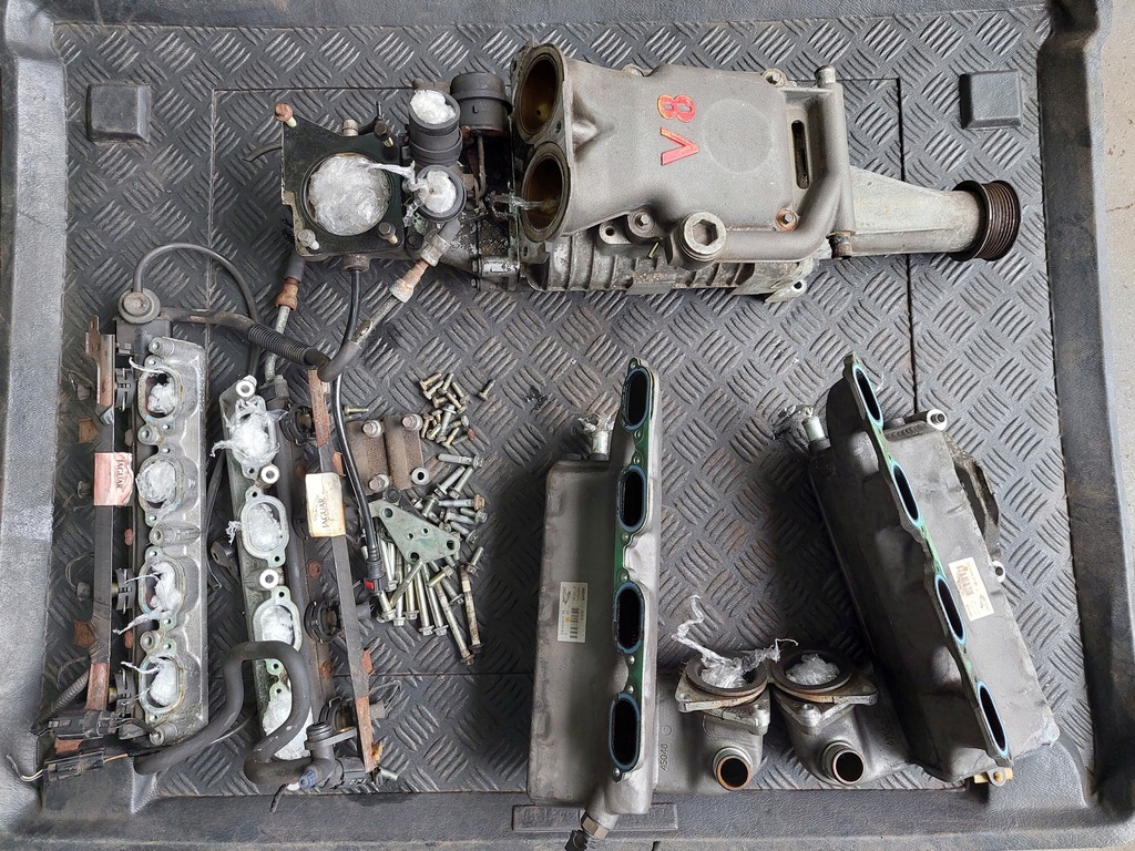 фото №6, Компрессор набор jaguar xk xkr xjr xk8 x100 4.0 v8 supercharged bmw тюнинг