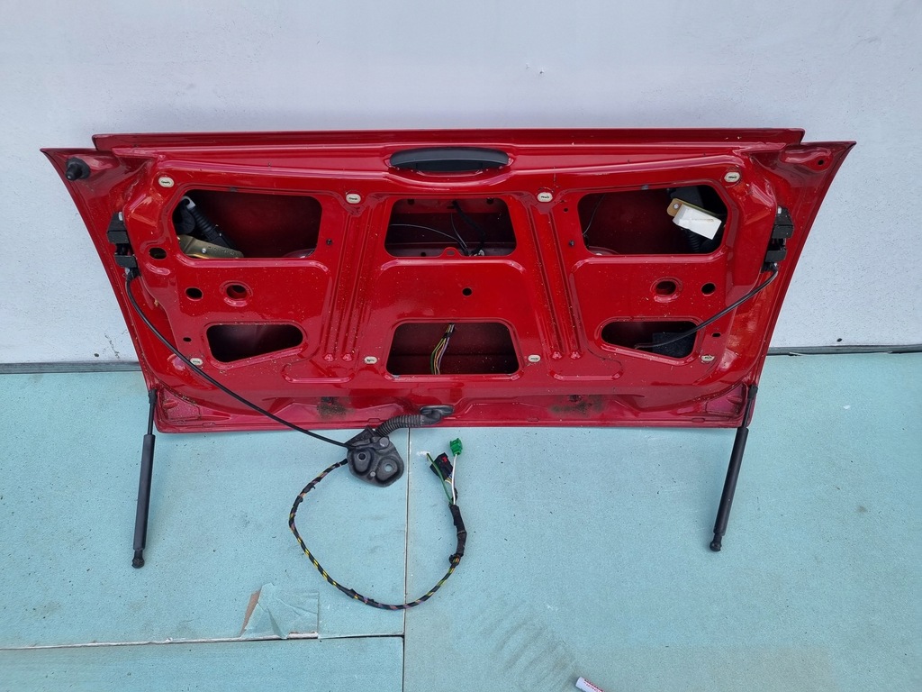 фото №8, Citroen c3 pluriel кришка багажника задня kjf czerwona