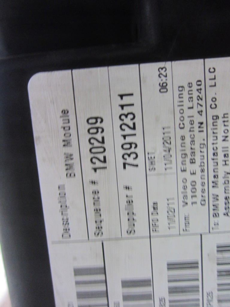 фото №13, Bmw x3 f25 x4 f26 n55 вентилятор радиатор воды комплект 17118623369