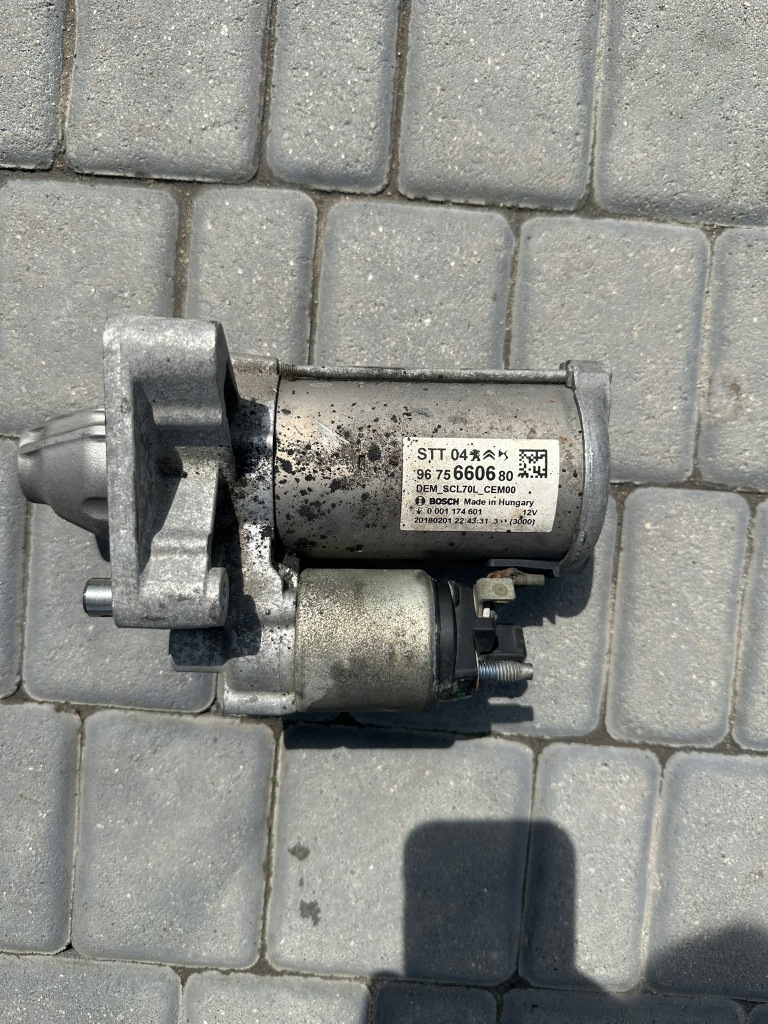 фото №1, Стартер peugeot 3008 ii 5008 ii 9675660680