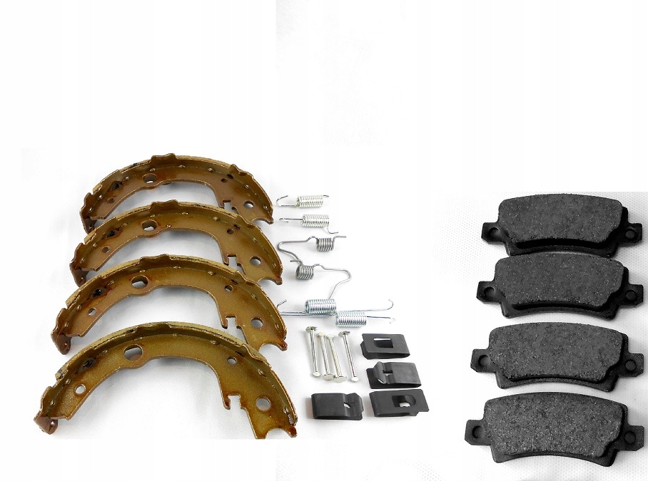 фото №1, Гальмівні колодки + гальмівні колодки toyota corolla e12 задня 2001-2008