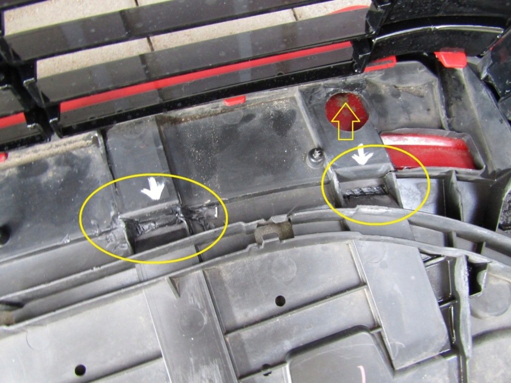 Бампер перед передний volvo v40 2 ii 12- led Оригинал