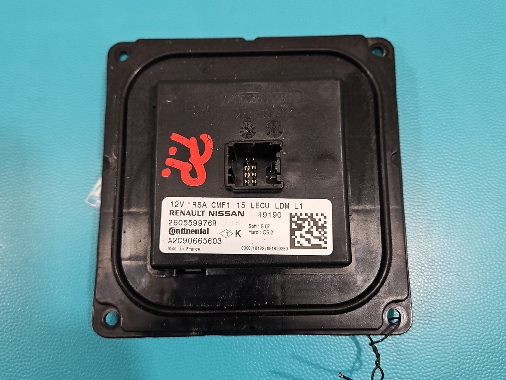 фото №2, Блок управления модуль света led renault captur i 260559976r