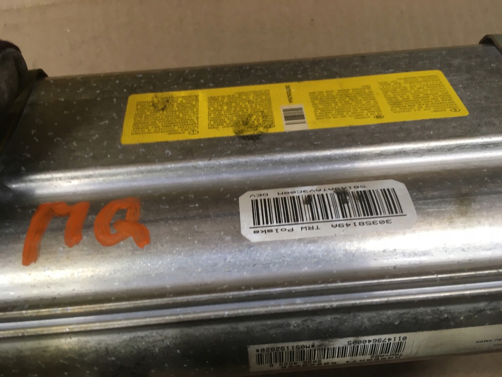 фото №5, Подушка подушка безопасности пассажира maserati quattroporte