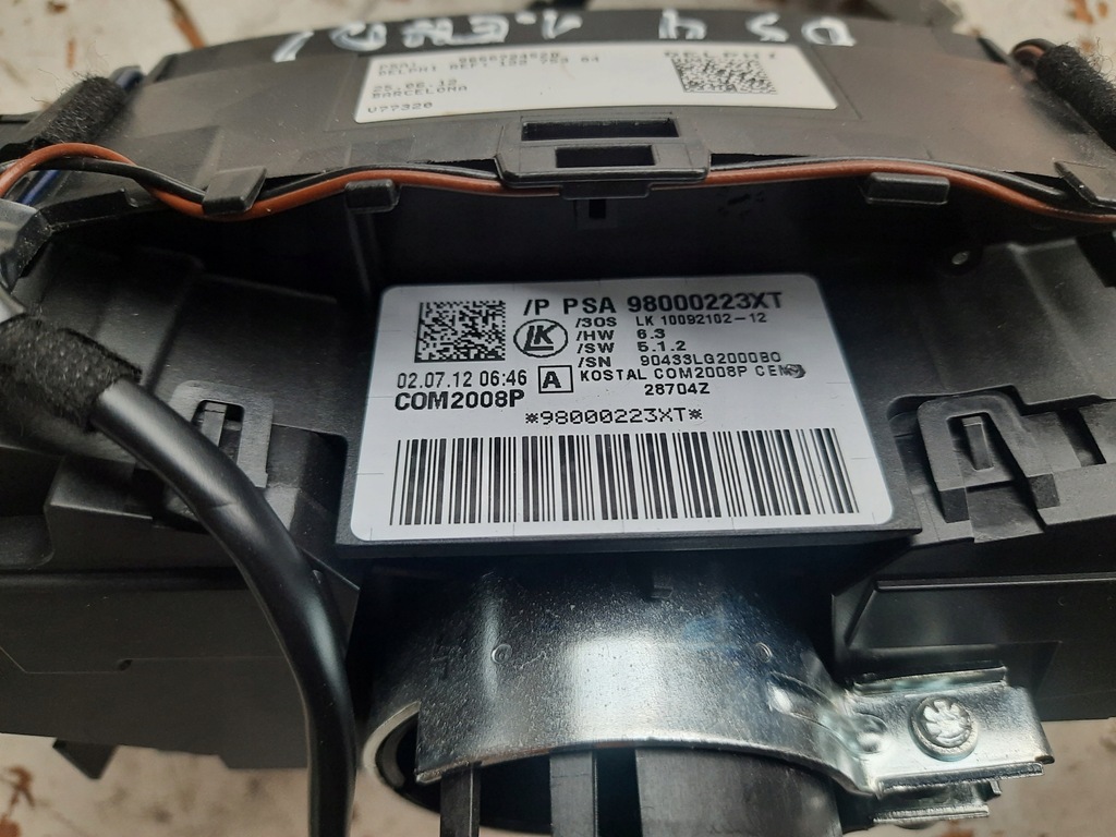 фото №7, Citroen ds4 1.6ehdi перемикач комбінований перемикачі