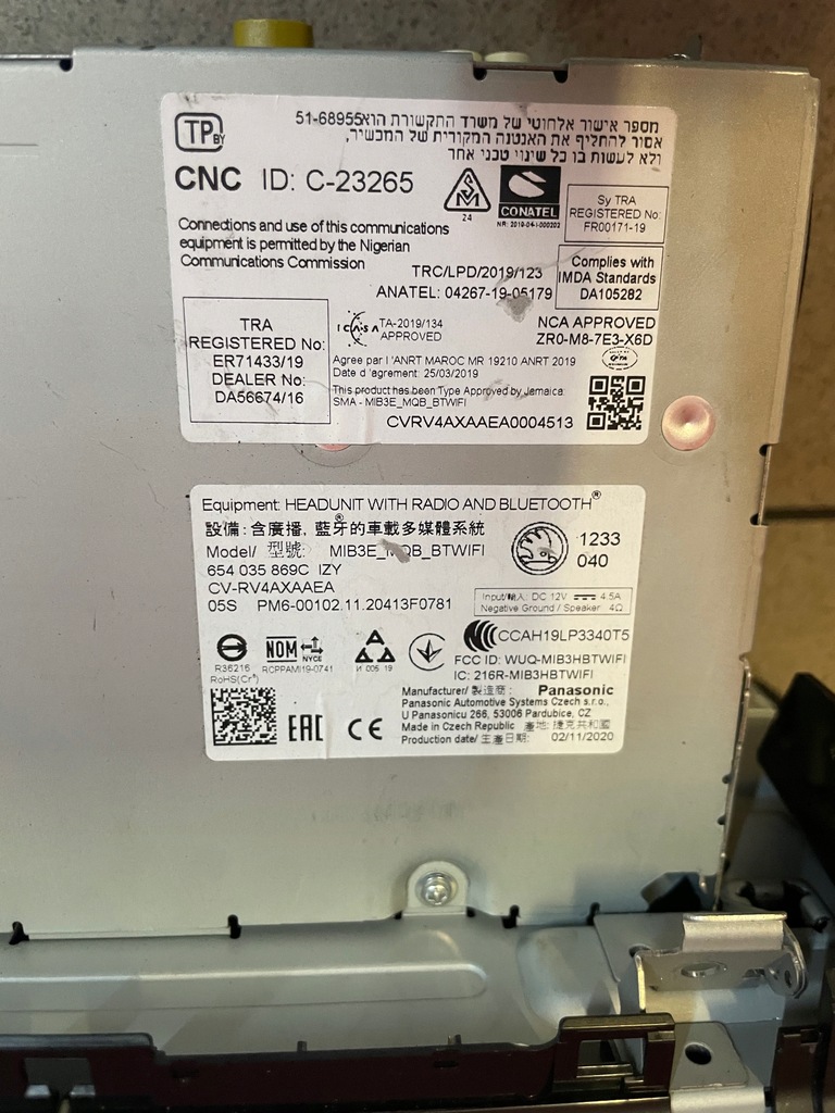 фото №2, Skoda scala радио радио navi mib 3 654035869c