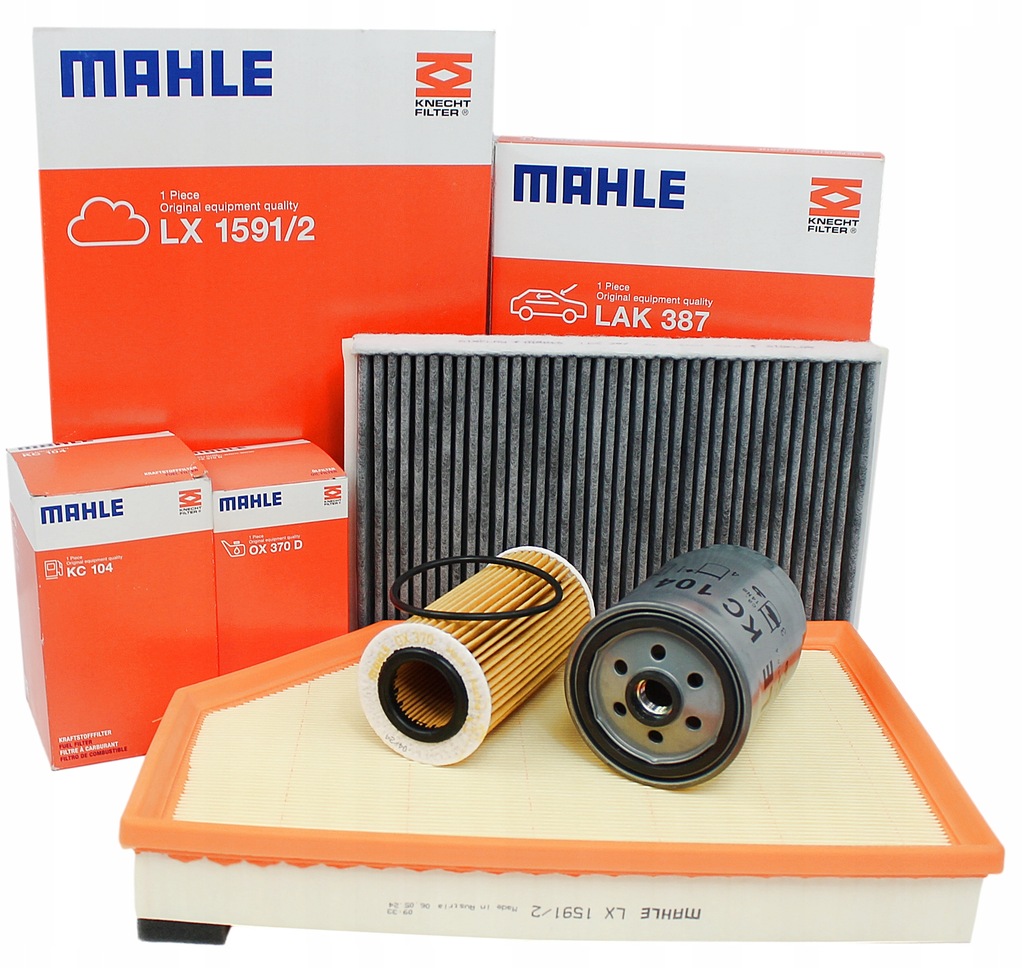 фото №1, Knecht набір 4 фільтрів volvo s80 ii 2.4 d 163km