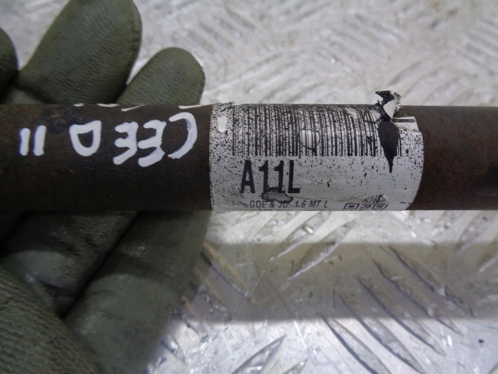 фото №5, Приводной вал левая короткий kia ceed 2 ii 1.6 gdi 2012- 49500a6300