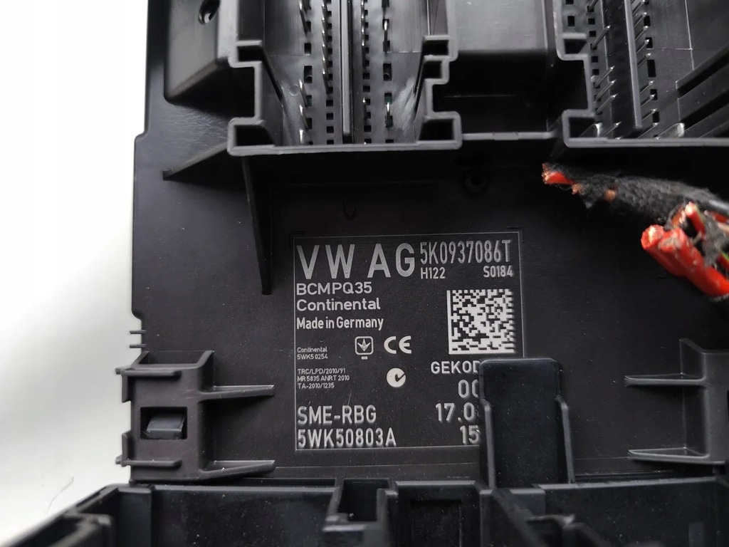 фото №7, Vw scirocco блок керування / модуль комфорту 1.4 tsi бензин 92kw 125 hp 2016