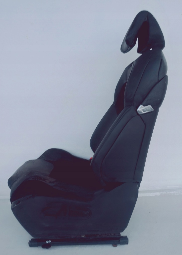 Сиденье левое  перед черная полукожа подогрев массаж citroen c5 3 x7 европа Оригинал