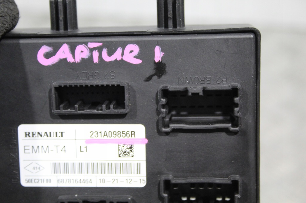фото №2, Модуль блок керування emm renault captur i 1 231a09856r