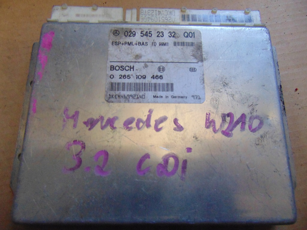 фото №1, Блок управления двигателя bosch 0295452332