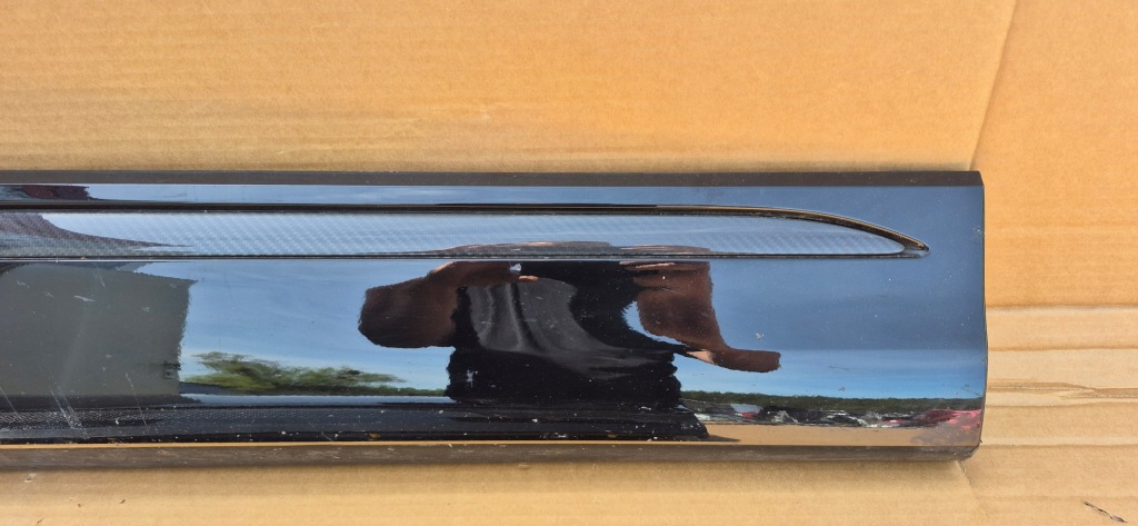 фото №6, Audi q8 4m8 молдинг na дверь правая перед задняя карбон 4m8853060j 4m8853960b