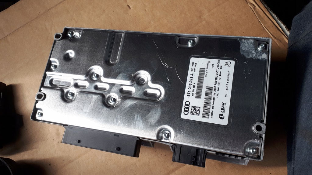 фото №5, S4 b8 lift a4 усилитель bang olufsen 8t1035223a