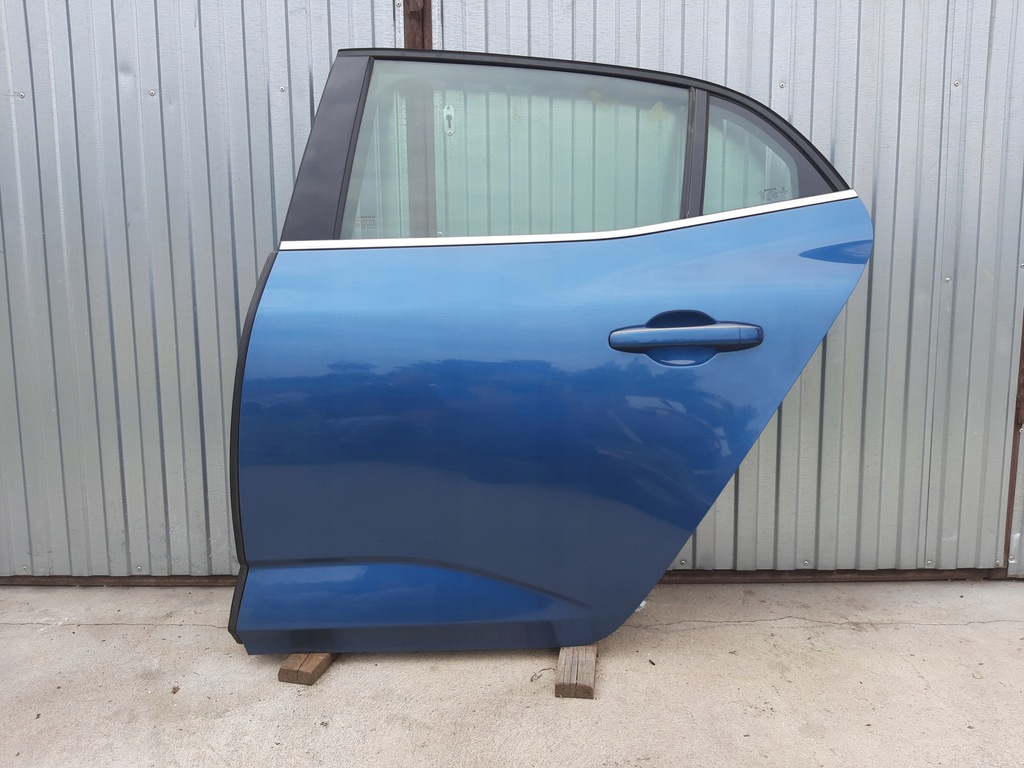 фото №1, Renault megane iv дверь левая задние задняя левый terqe hb