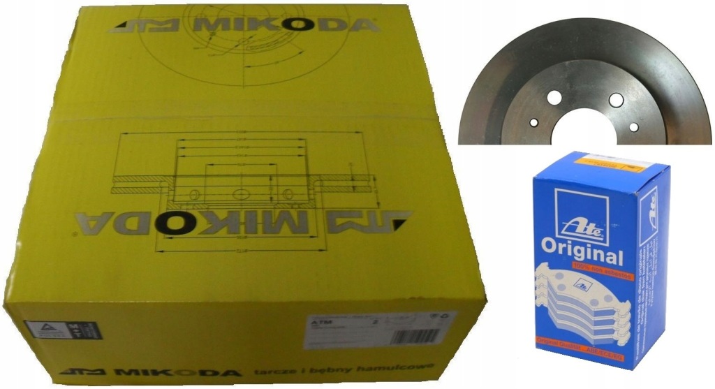 фото №1, Гальмівні диски 2443 гальмівні колодки volvo v60 ii v90 ii перед 296mm