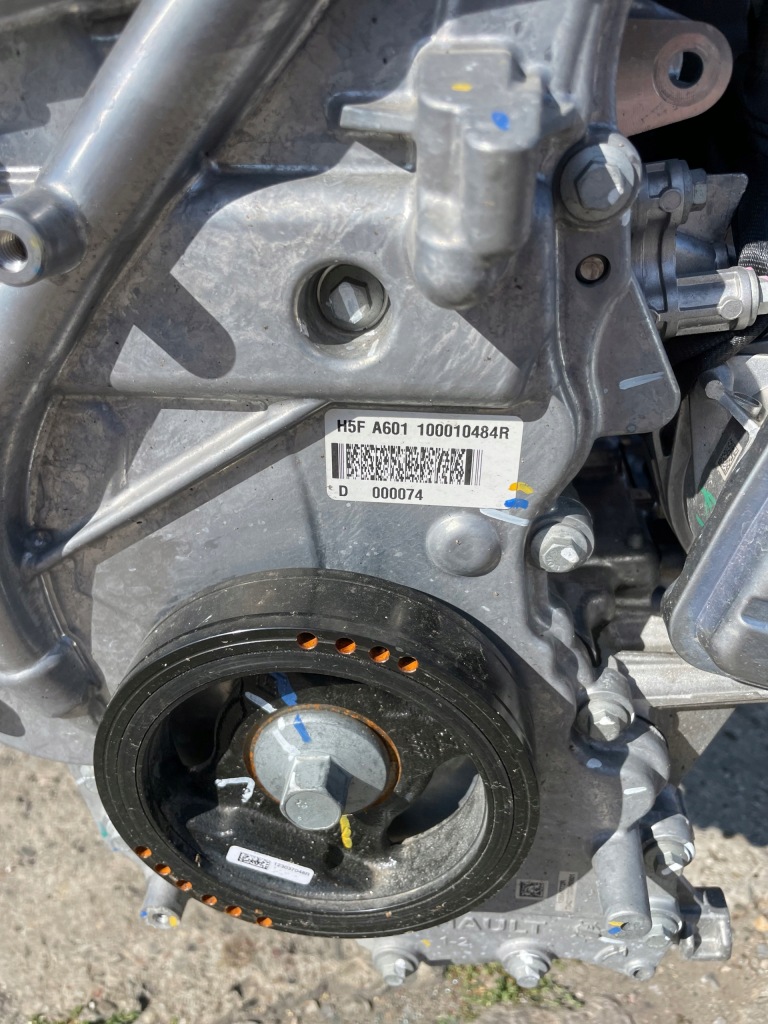 Двигун 1.2 tce renault austral h5fa601 e-tech Доставка