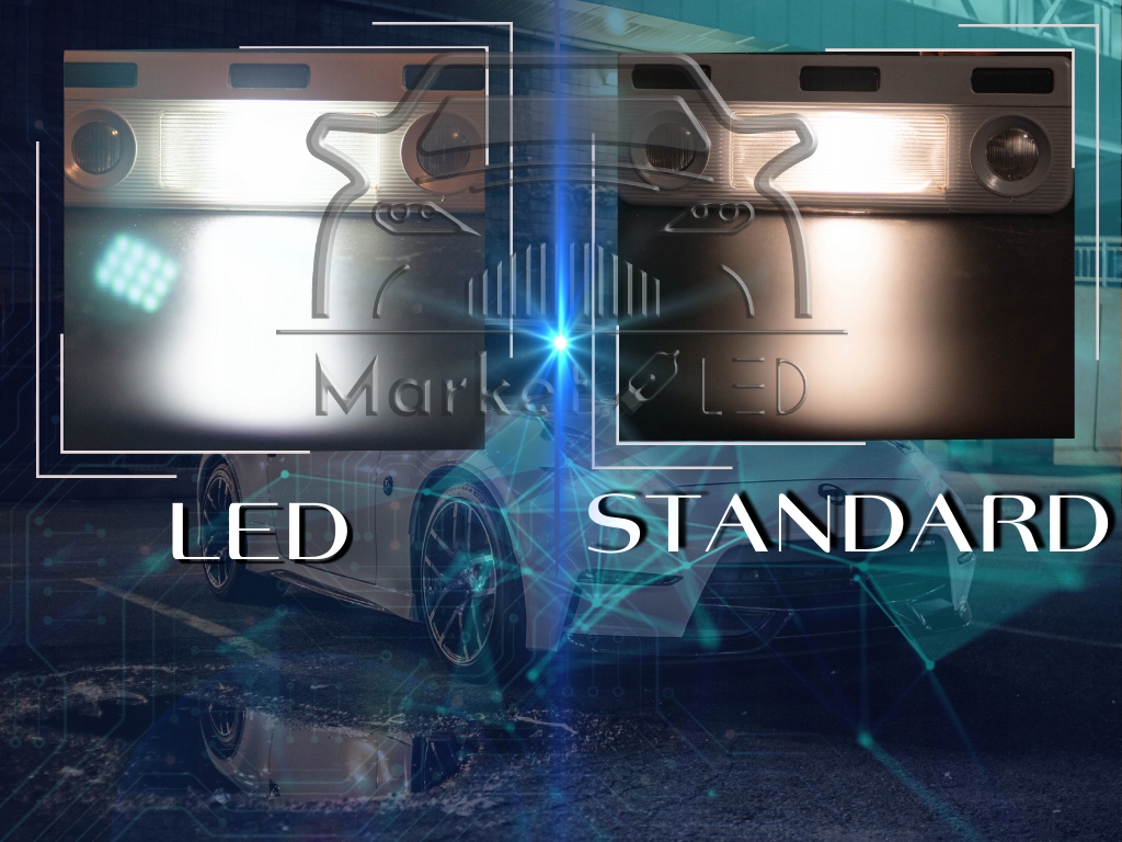 фото №3, Панель модуль лампочка led smd 12 діоди - адаптер - w5w|c5w|ba9s - 500 lm! led