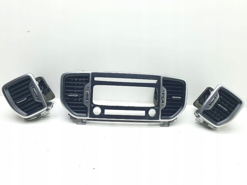 фото №1, Решітка ґрати обдув рамка радіо kia sportage iv europa lift хром