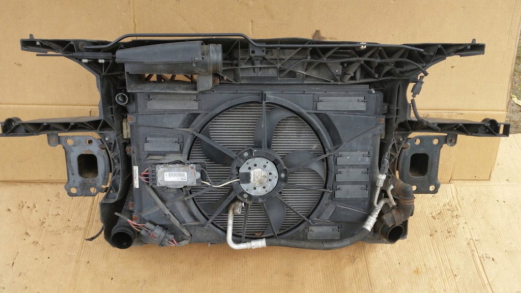 фото №8, Seat altea xl lift 1.6 tdi pas передний радиатор вентилятор