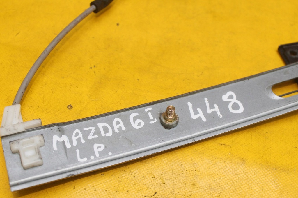 фото №7, Підйомник скло лівий перед mazda 6 i gg gj6a50712