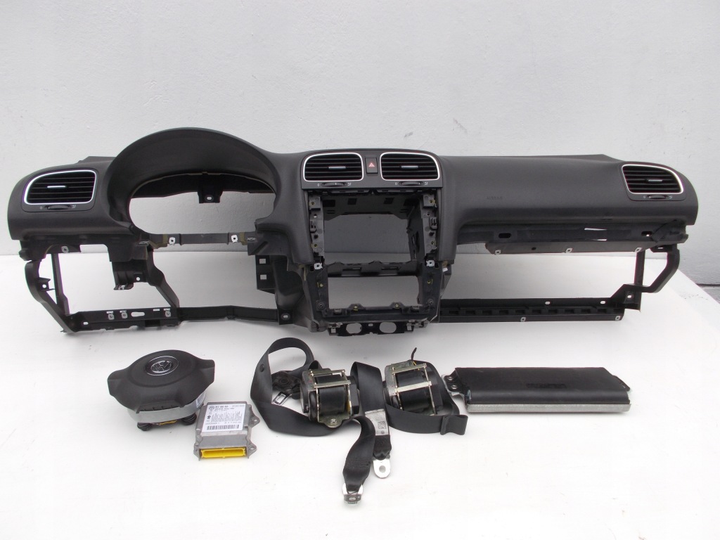 фото №6, Панель  панель приладів подушки безпеки ремені подушка безпеки подушки безпеки vw golf vi 6