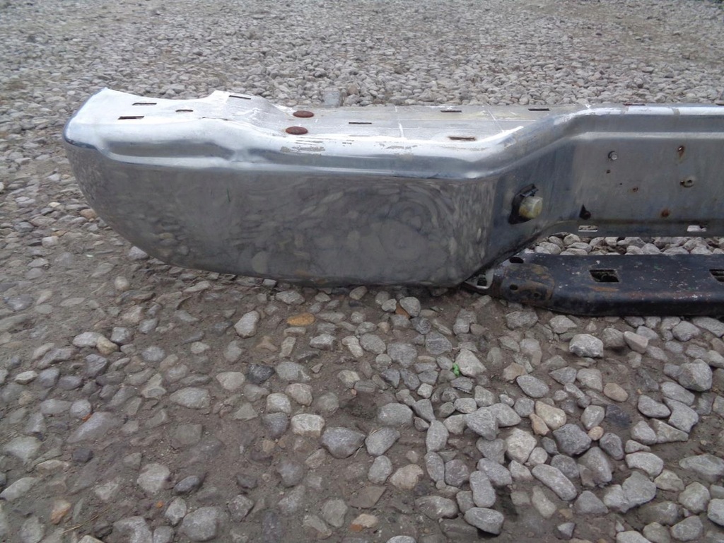 фото №7, Бампер задняя задний хром nissan navara d40 2005-