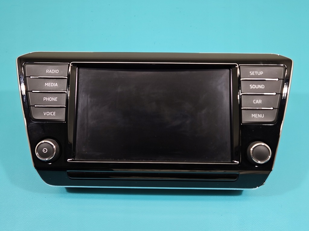 фото №3, Радіо заводський skoda superb iii 3v0919606b радіопрогравач