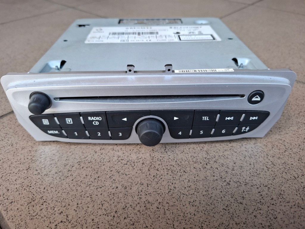 Renault scenic 3 megane радио cd+code 281159243r Цена