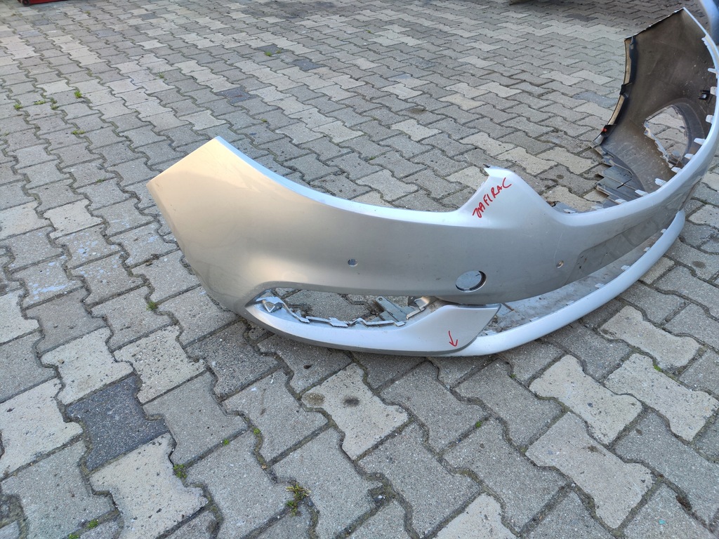 фото №8, Бампер передний перед opel zafira c lift серебристый
