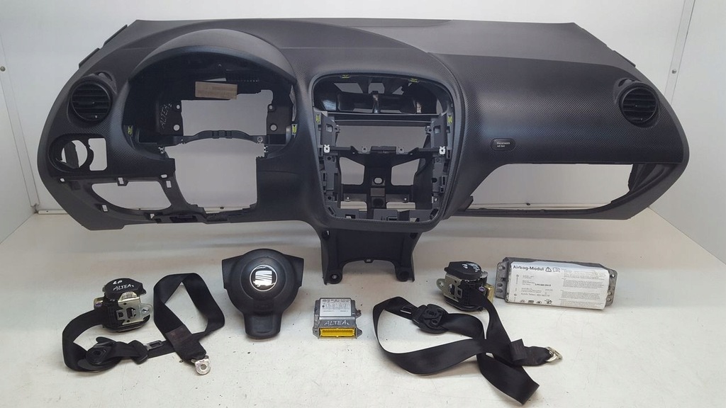 фото №1, Панель приладів консоль ремені seat altea 1,9 tdi