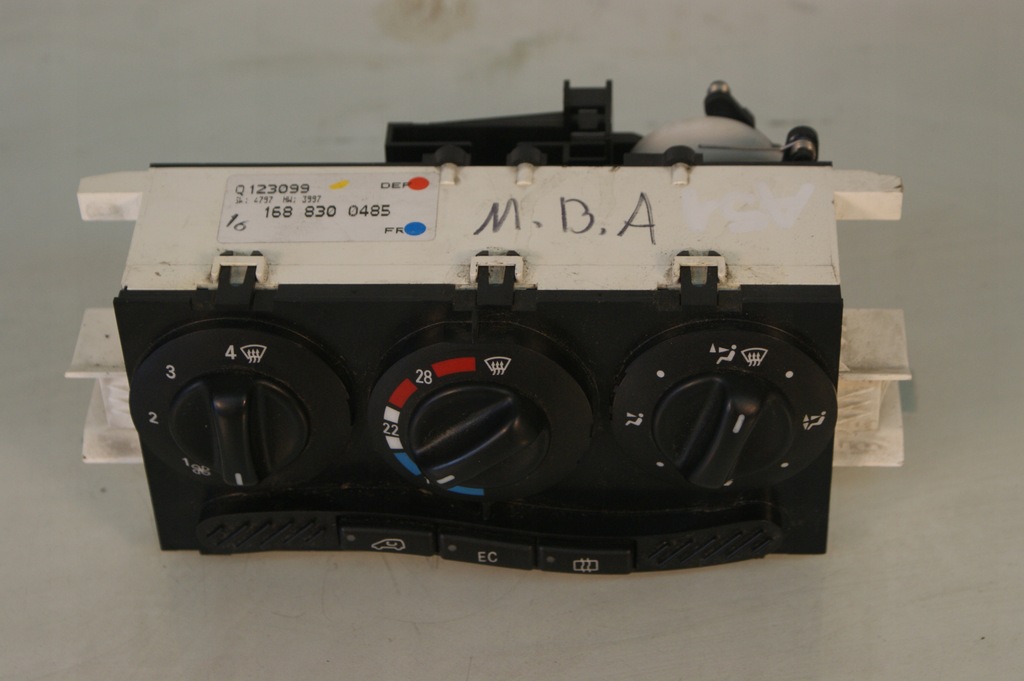 фото №1, Панель обдув кондиционера a-klasa w168 1688300485